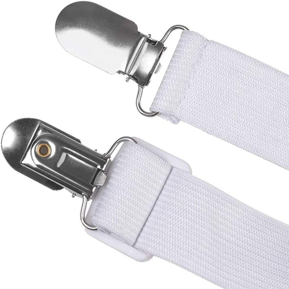 8pcs Bed Sheet Clip Adjustable Mattress Suspenders Clip Elastic Bed Holder view 2