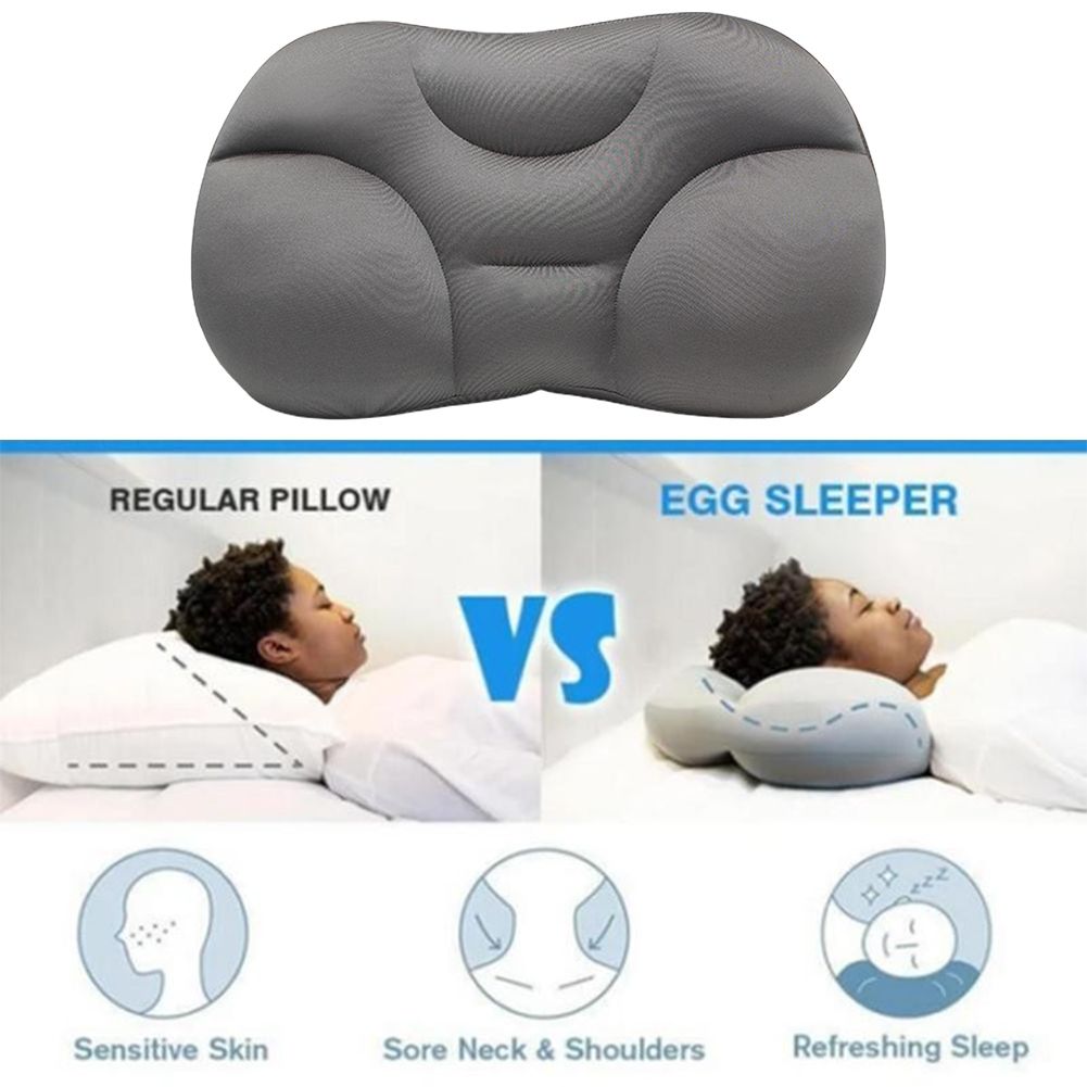 All Round Sleep Pillow Ergonomically Designed Free Shipping Deep Sleep Soft view 7