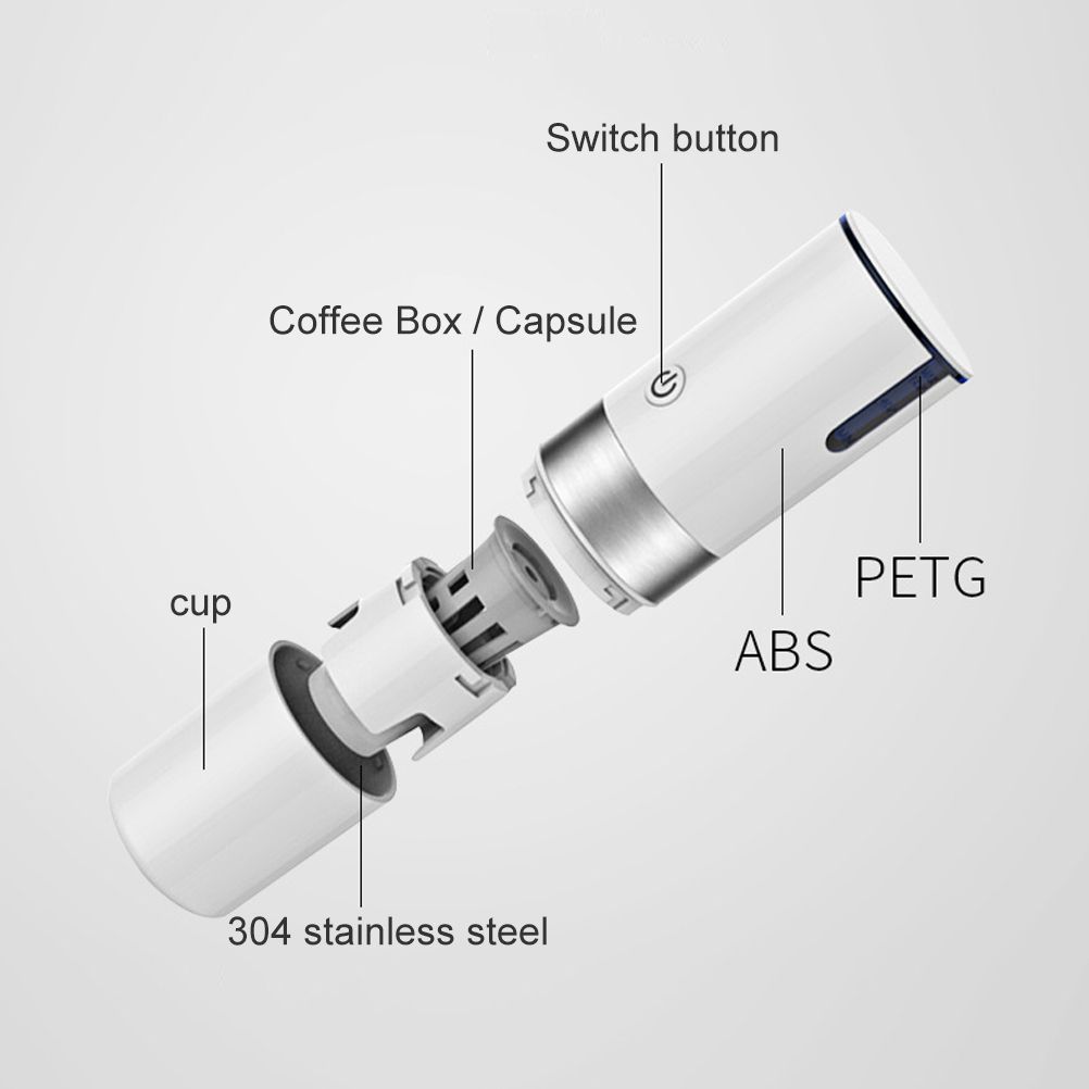 Portable Espresso Machine USB Coffee Maker Small Travel Coffee Machine view 6