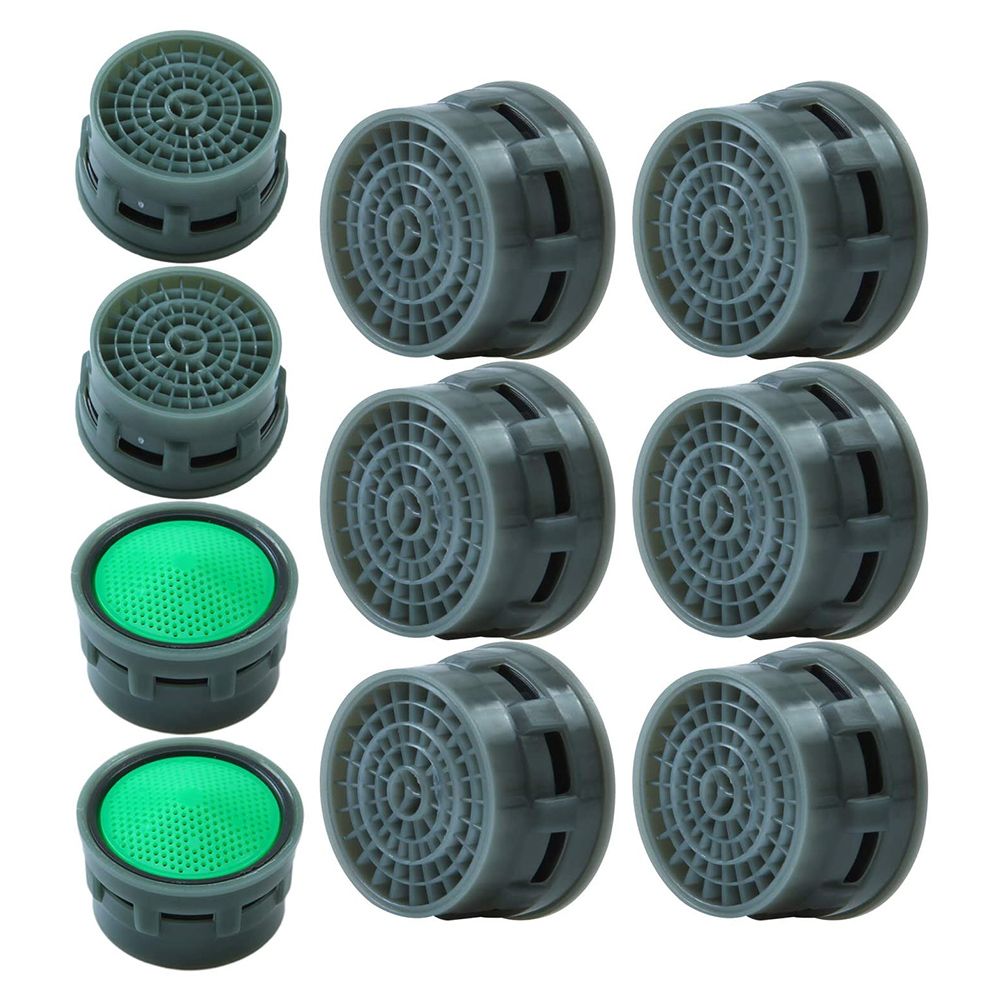 10Pcs Faucet Aerator Faucet Flow Restrictor Replacement Parts Insert Aerator