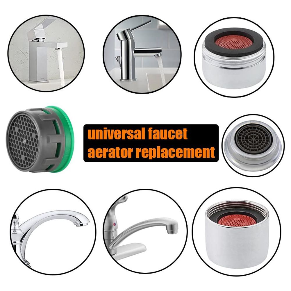 10Pcs Faucet Aerator Faucet Flow Restrictor Replacement Parts Insert Aerator view 7