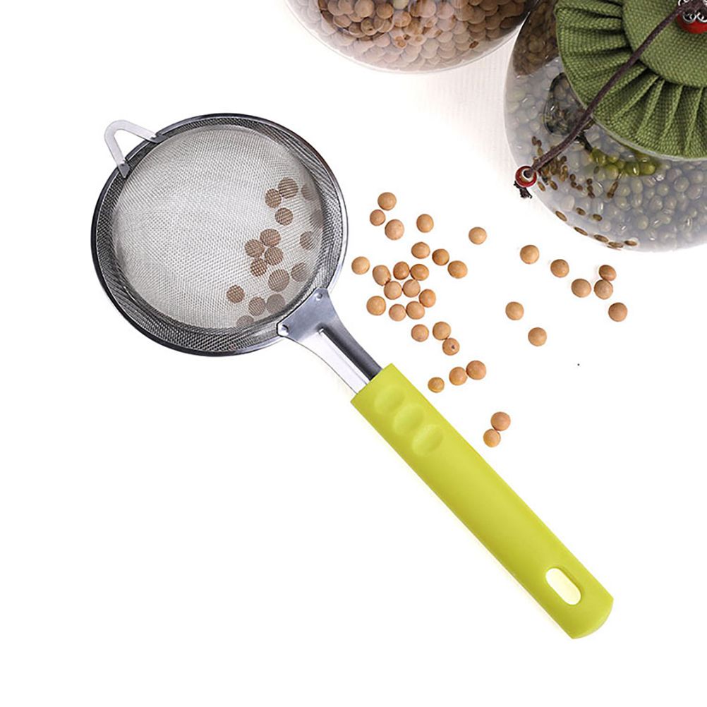 Hand-held Flour Sieve Stainless Steel Wire Flour Sieve Kitchen Flour Filters view 4