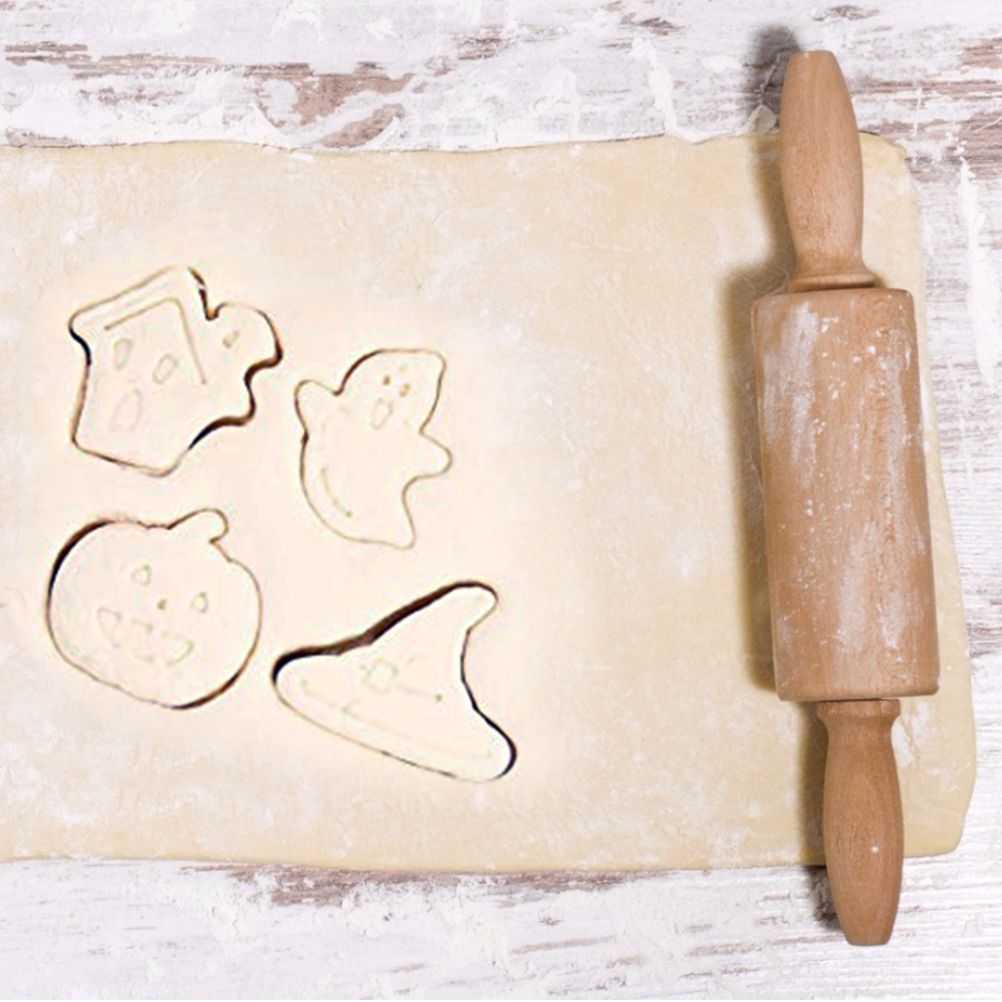 4pcs/set Halloween Mould Biscuit Stamp 3D Plunger Cutter DIY Baking Mould view 8