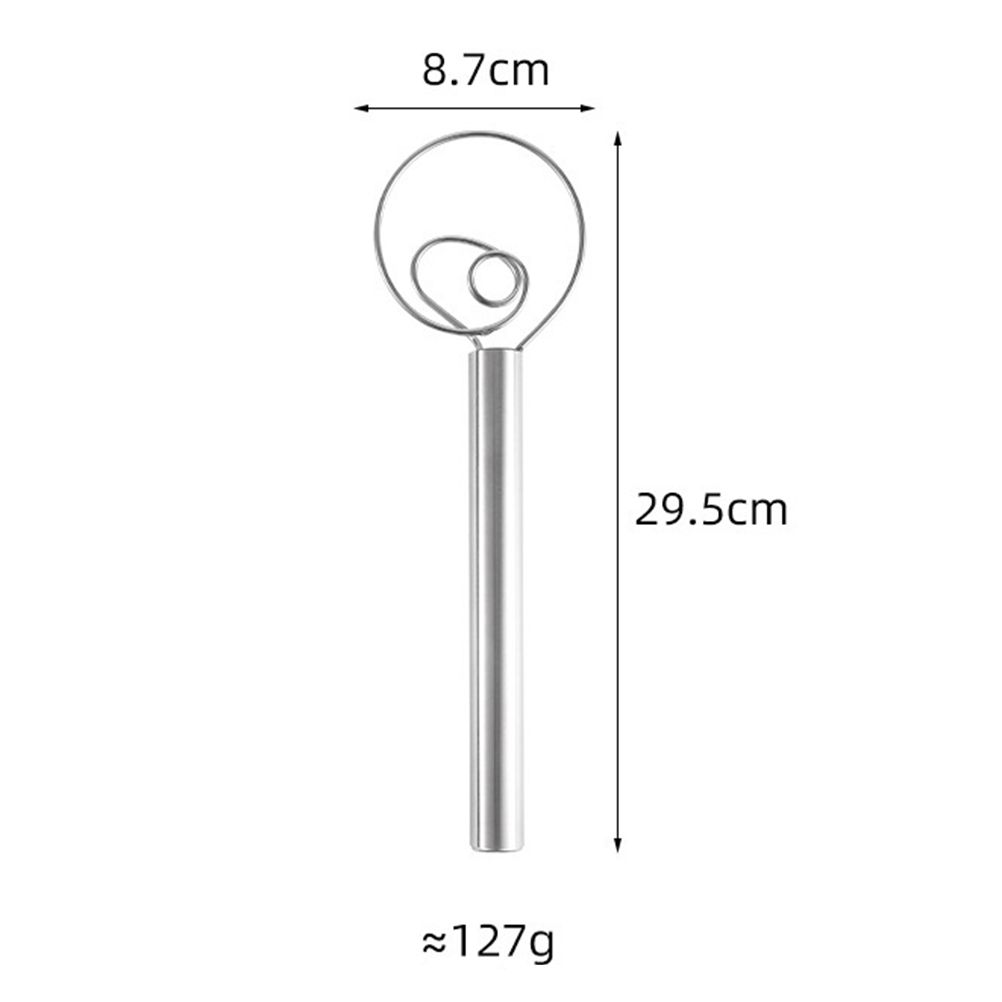 Stainless Steel Flour Coil Stirrer Flour Mixer Kitchen Blender Durable view 2