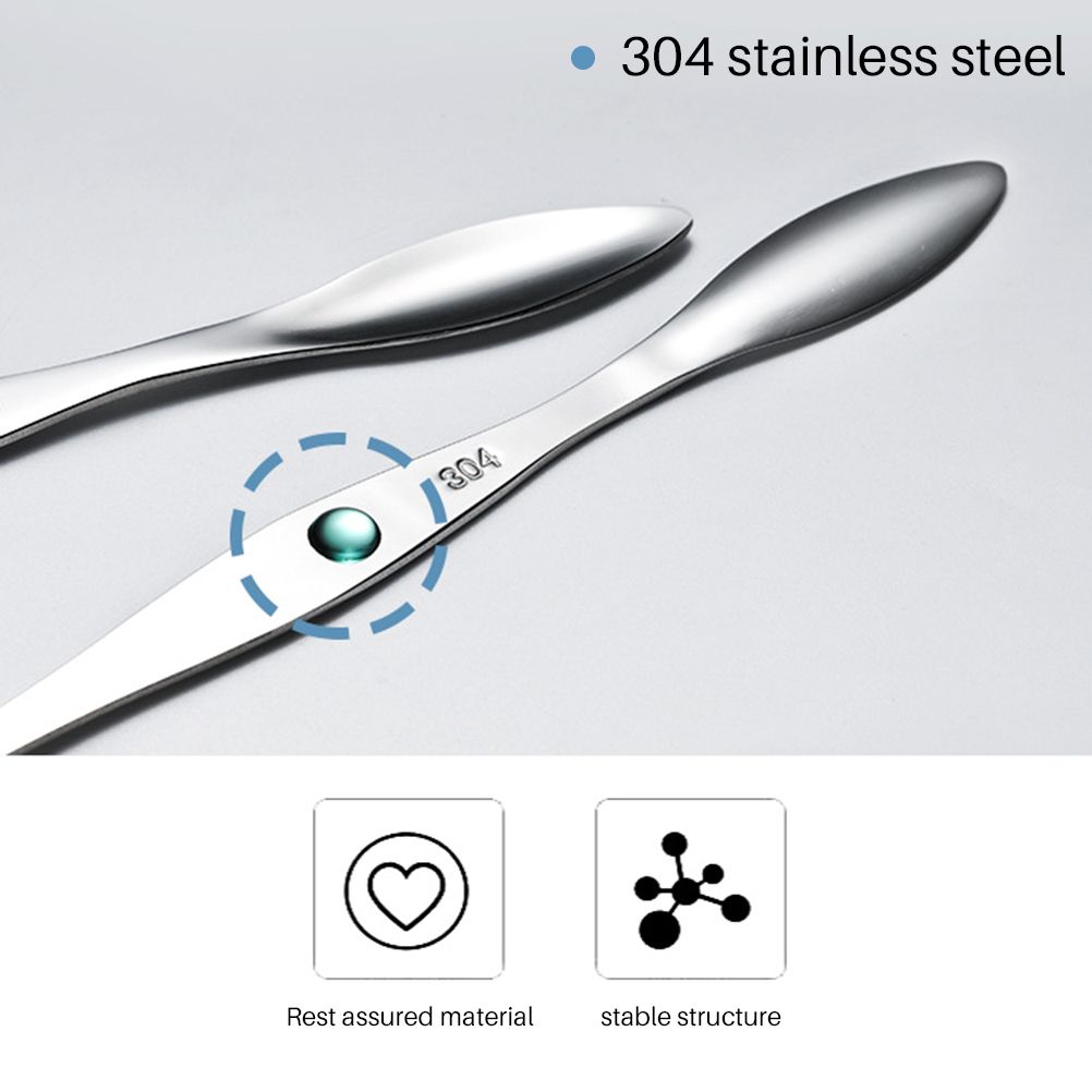 Stainless Steel Seafood Tools Crab Fork Spoon Crab Needle Multipurpose Meat Spoon view 3