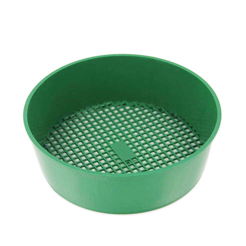 Garden Soil Sieve Handheld Soil Stone Mesh Plastic Garden Sieve Gardening Tool — image 1
