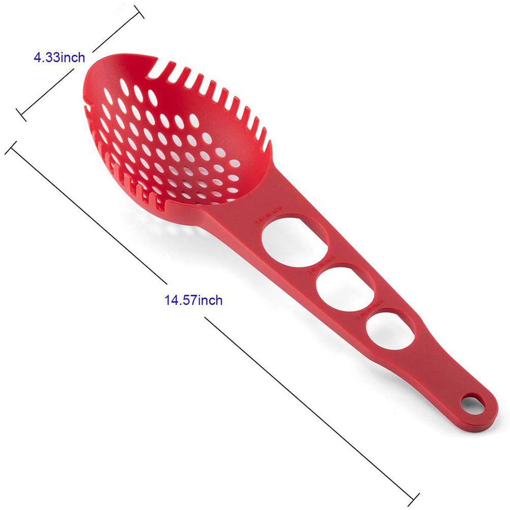 3 In 1 Multifunctional Spaghetti Spoon Claw Spoon Colander Spaghetti Measuring view 3