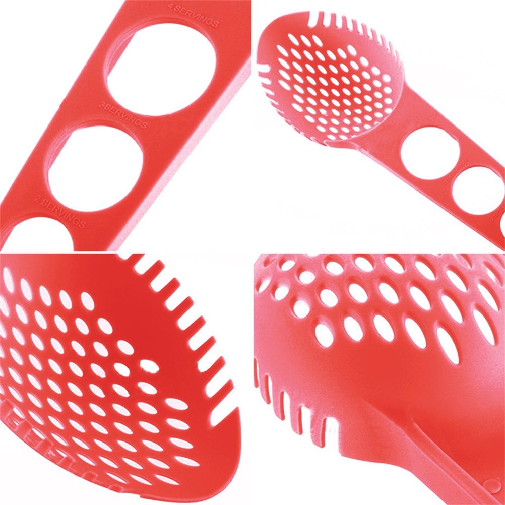 3 In 1 Multifunctional Spaghetti Spoon Claw Spoon Colander Spaghetti Measuring view 5