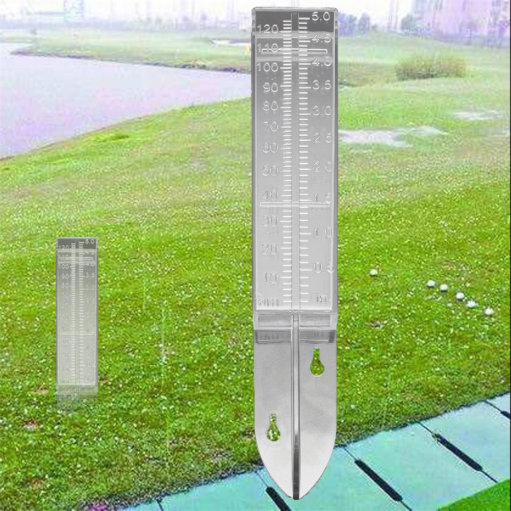 120ml Rain Gauge Dual Scale Plastic Rain Gauge Outdoor Rain Measuring Tool view 4