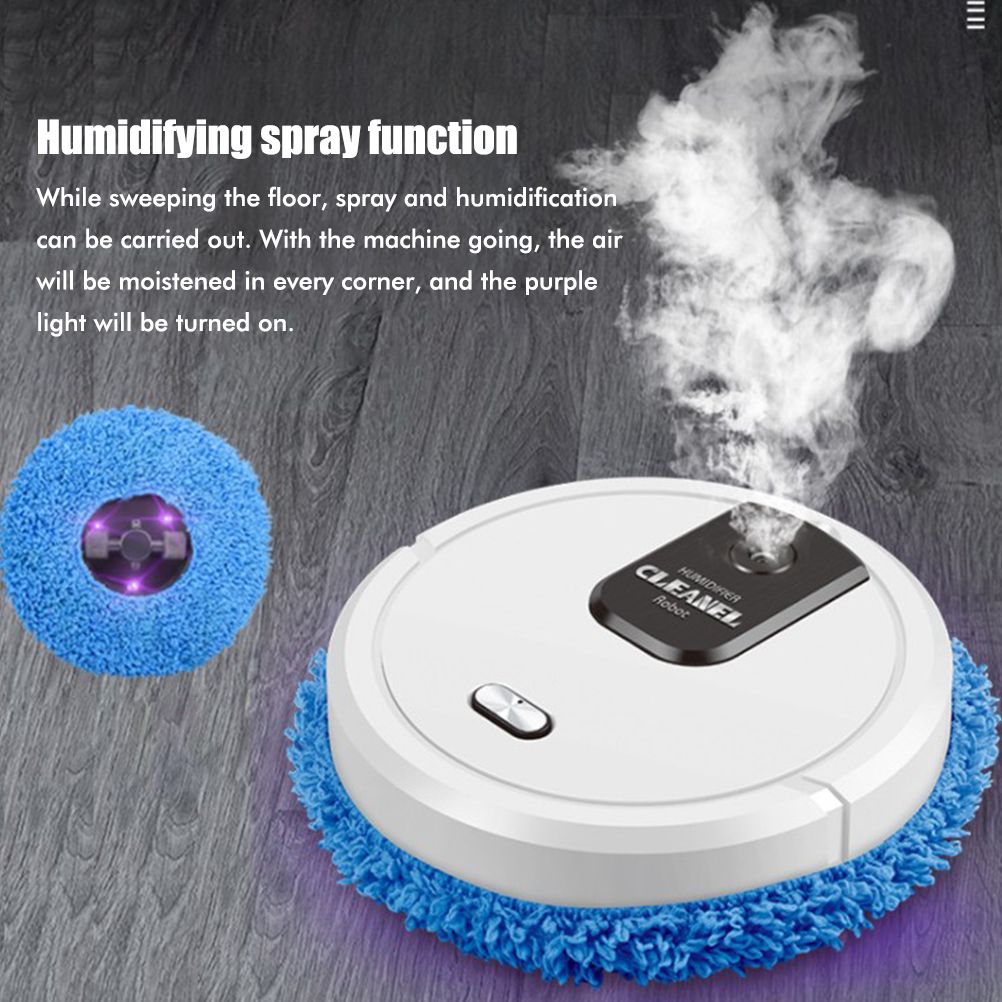 Robotic Cleaner Smart Mobile Humidifier Multifunction Wet Mopping for Cleaning view 4