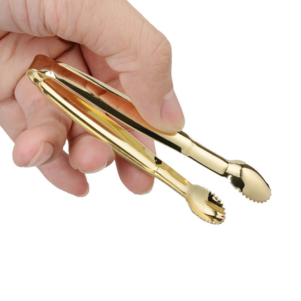 3PCS Stainless Steel Food Serving Tongs Mini Tongs for Sugar Tea Bag Kitchen Tool view 8
