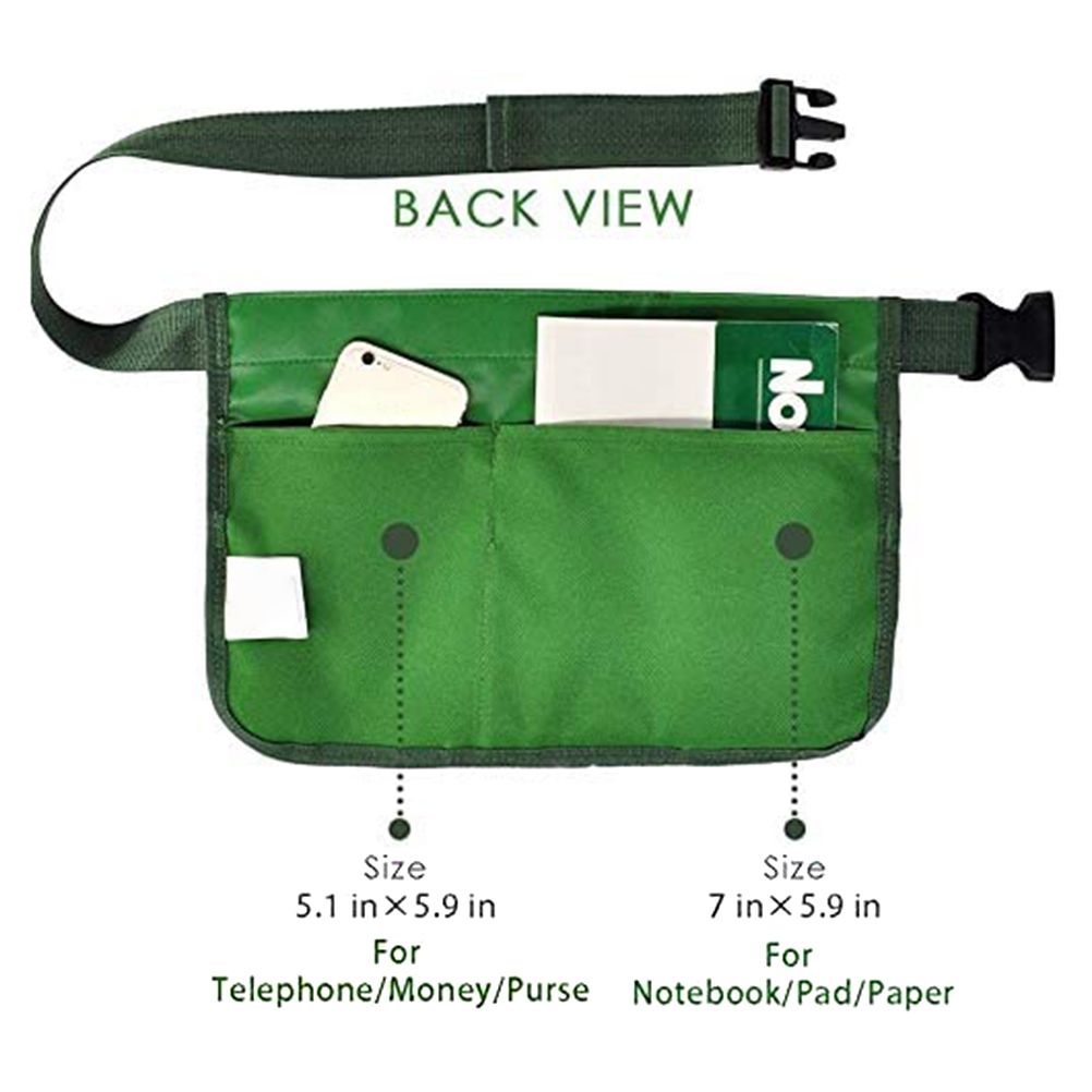 Gardening Tools Belt Bags Oxford Cloth Garden Waist Bag Hanging Pouch for view 5