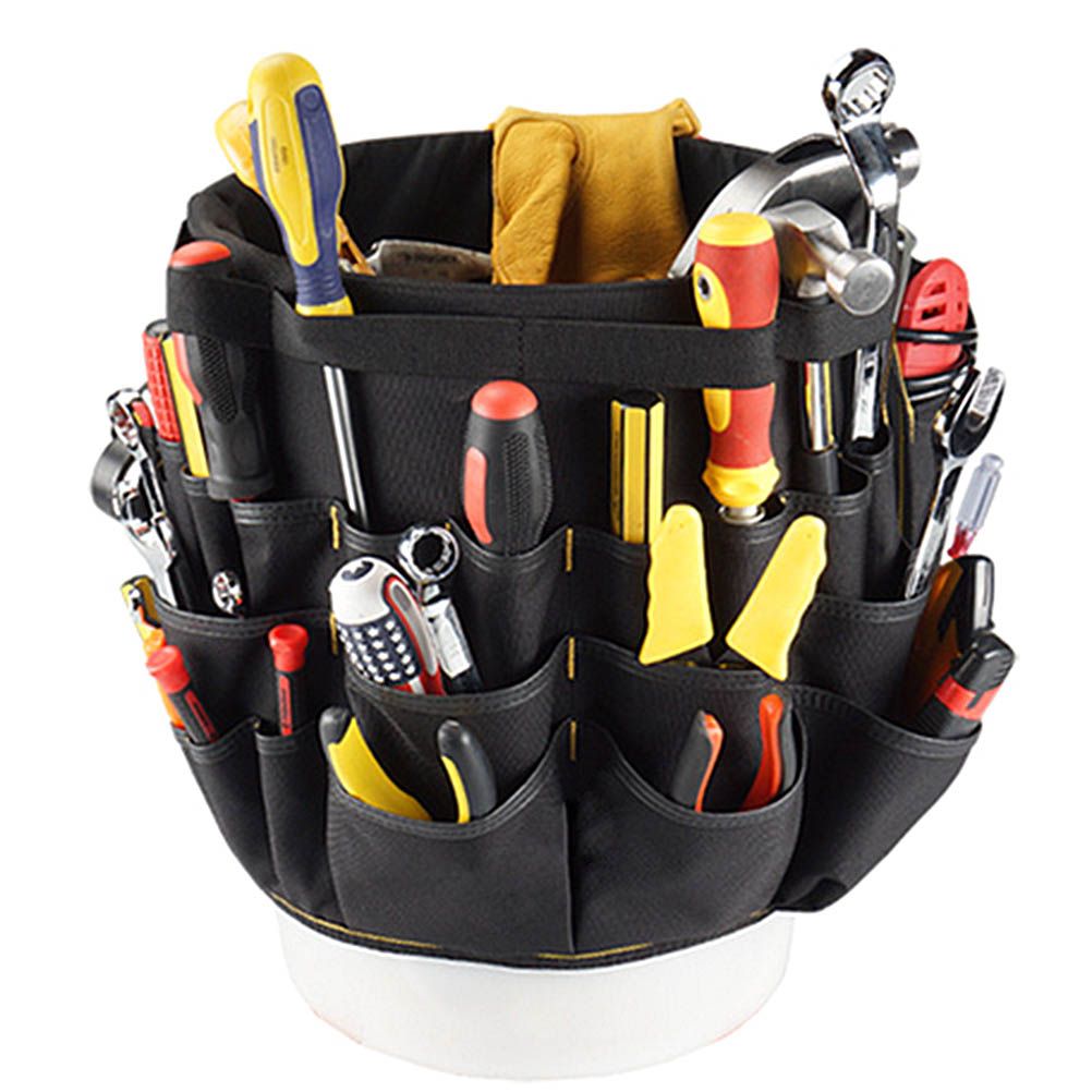 Heavy Duty Gardening Tool Bucket Organizer Gardening Tool Kit Holder with 56 view 2