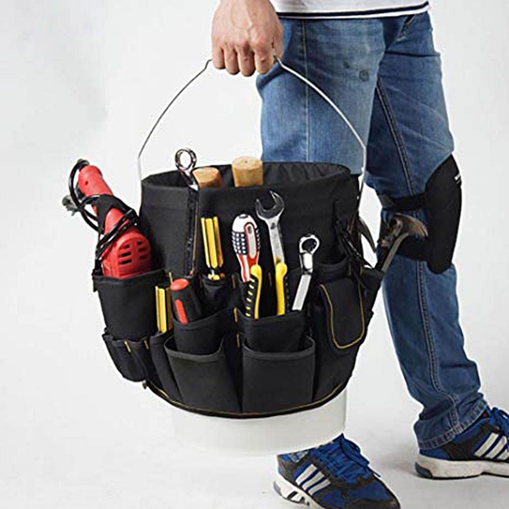 Heavy Duty Gardening Tool Bucket Organizer Gardening Tool Kit Holder with 56 view 11