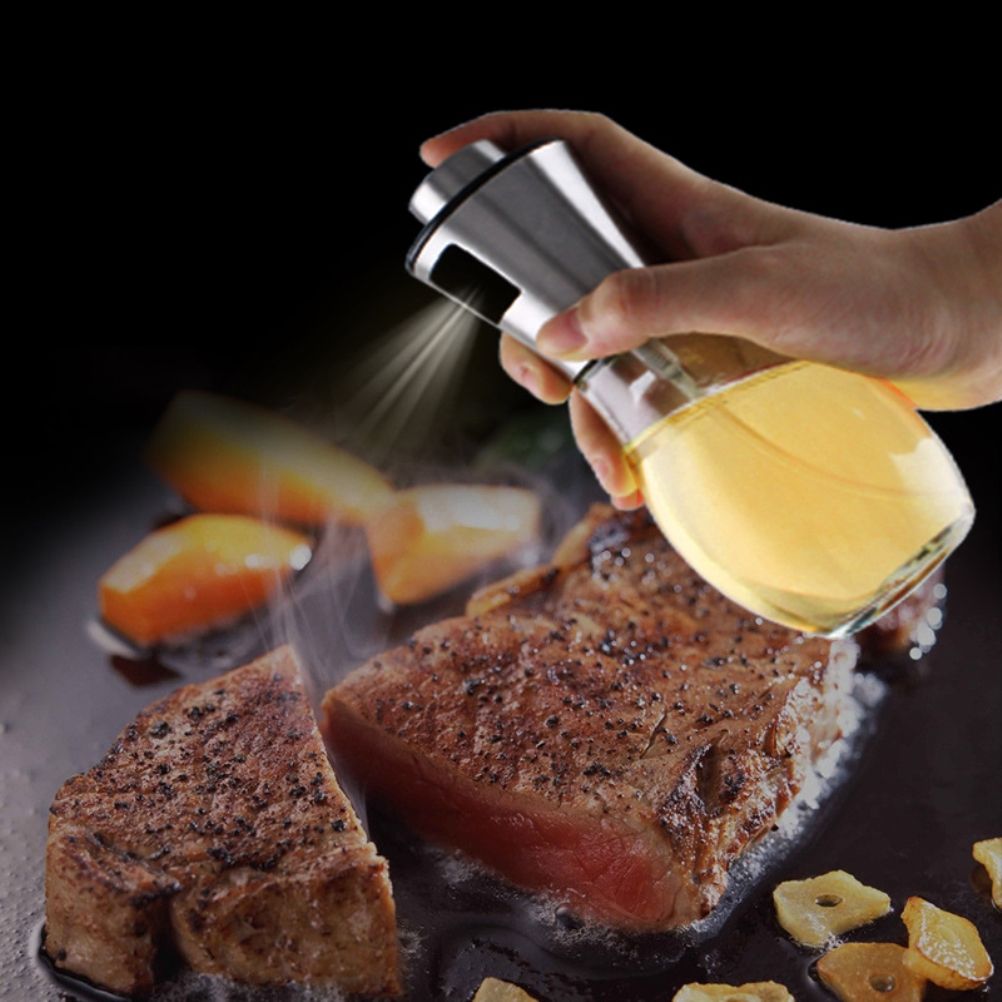 200ML Oil Sprayer Dispenser Oil Spray Bottle Portable Grilling Olive Oil Glass view 7