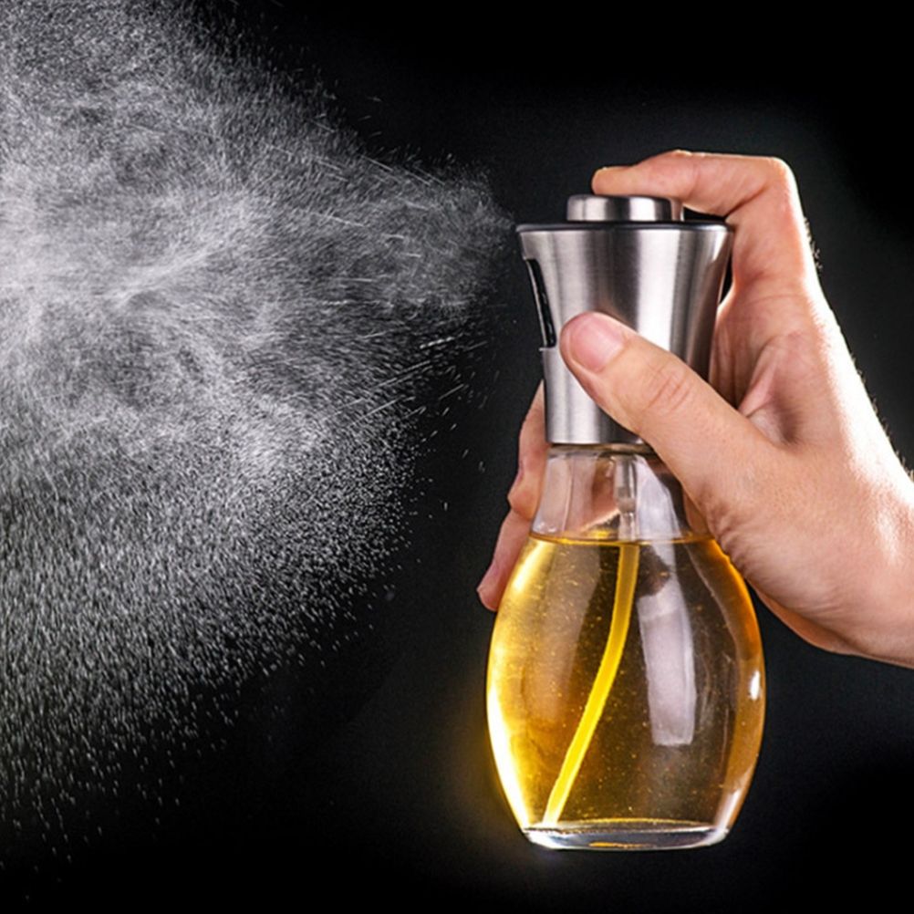 200ML Oil Sprayer Dispenser Oil Spray Bottle Portable Grilling Olive Oil Glass view 9