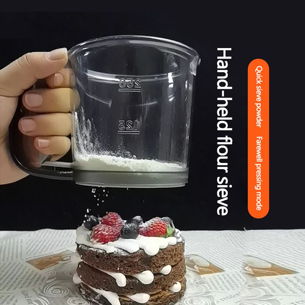 Hand Held Flour Sieve Manual Flour Sifter Stainless Steel Flour Strainer view 12