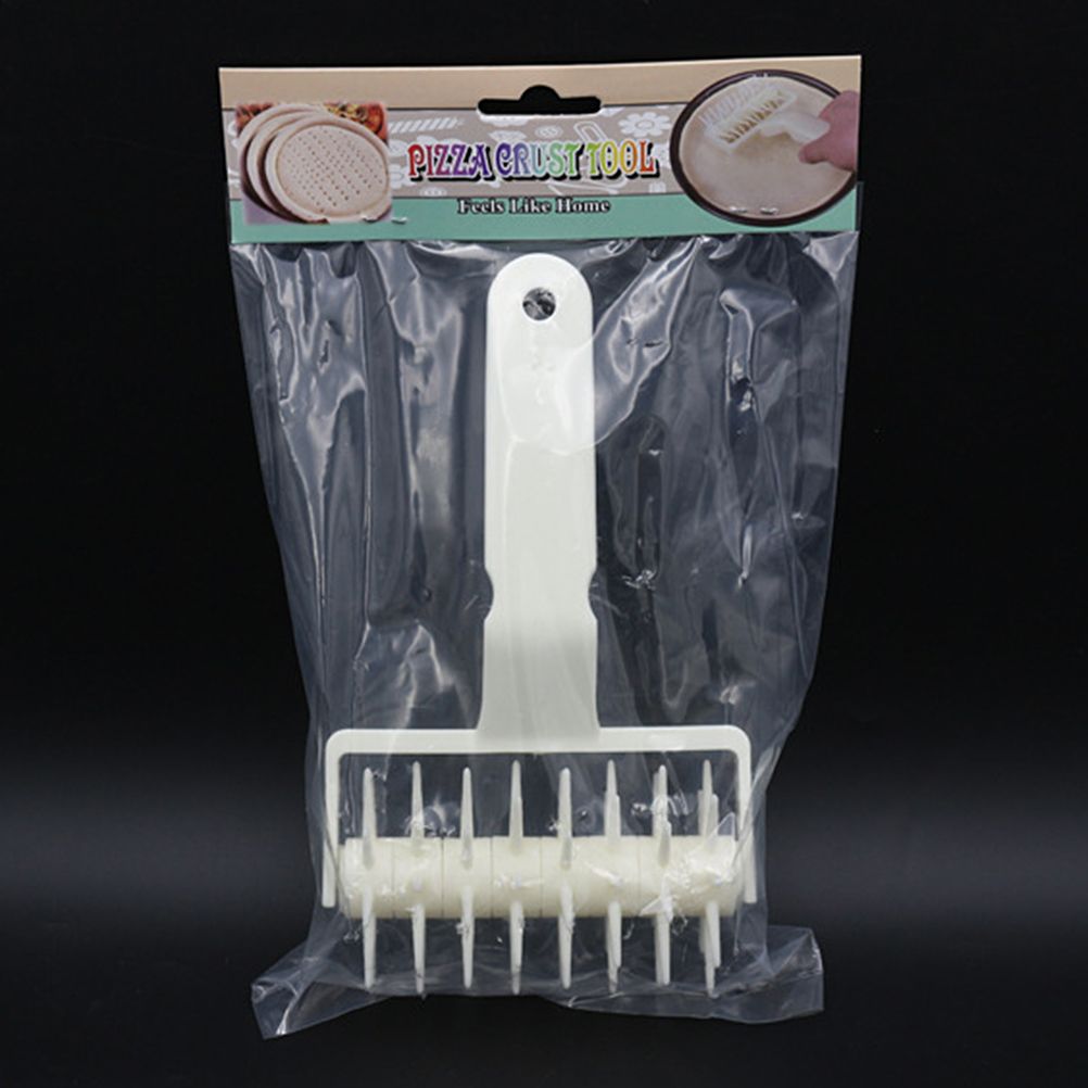 Pastry Pizza Plastic Dough Needle Wheels Roller Bread Hole Punch DIY Baking Tool view 4