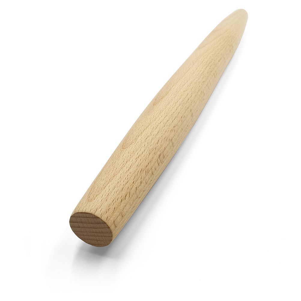 French Rolling Pin for Baking Wood Rolling Pins for Pizza Pasta Pastry Bread view 2