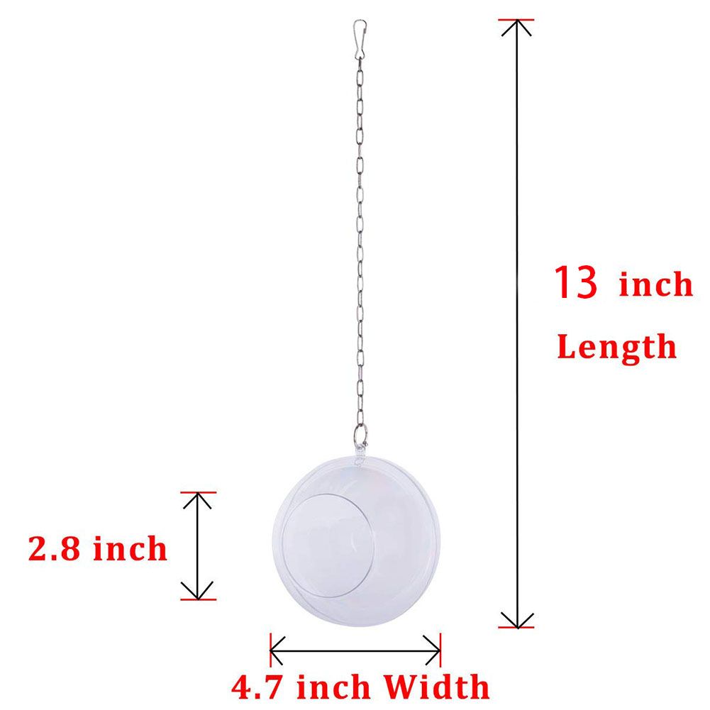 Hanging Foraging Ball Chicken Foraging Toy Plastic Pet Feeding Ball for Bird Hens view 2