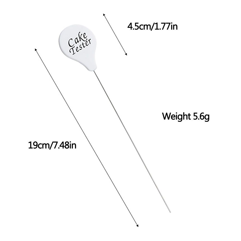 Stainless Steel Cake Tester Reusable Metal Cake Probe Cake Testing Needle view 7