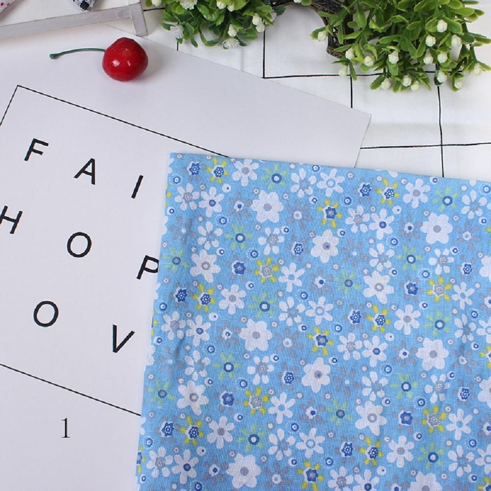 7Pcs Assorted Fat Quarter Bundle Quilt Quilting Cotton Fabric Sewing DIY Set view 8