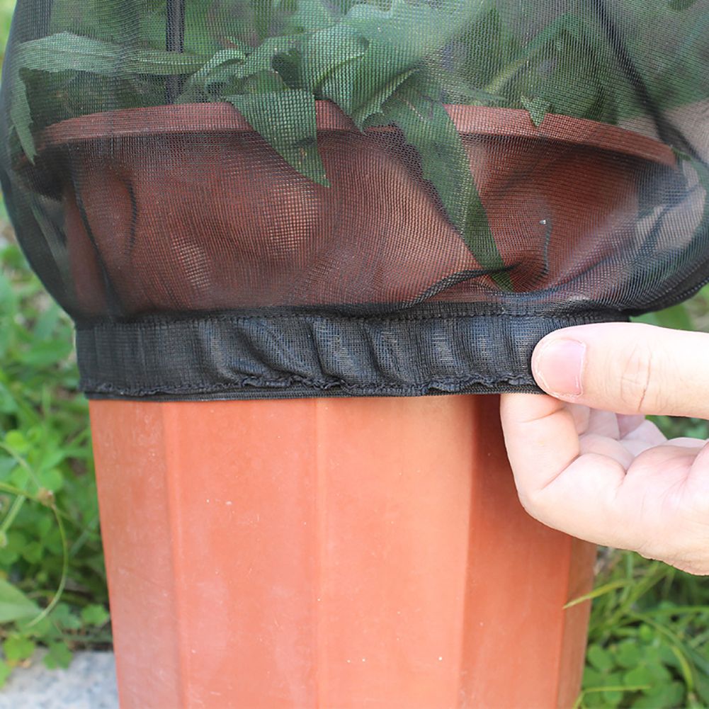 Plant Net Cover Protective Zipper Mesh Net Bag Garden Plant Cover Fruit view 5