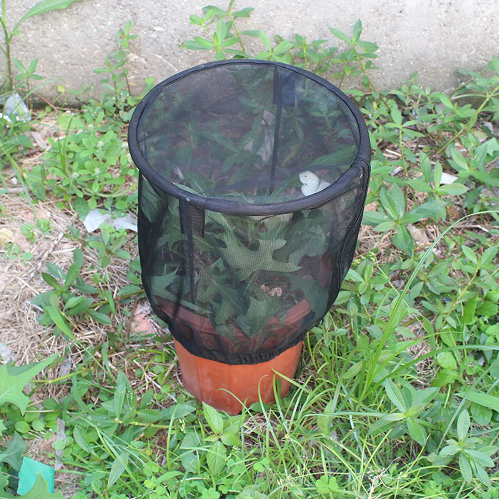 Plant Net Cover Protective Zipper Mesh Net Bag Garden Plant Cover Fruit view 13
