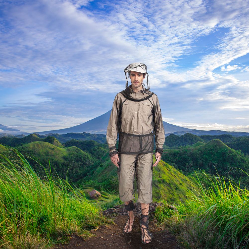Unisex Ultra Fine Mesh Anti Mosquito Suit for Summer Outdoor Activities view 6