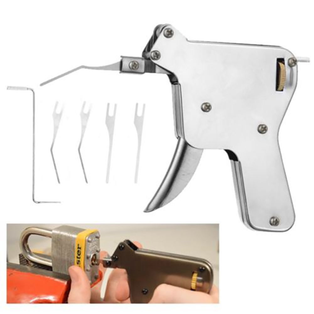 Strong Lock Padlock Repair Tools Kit With Strong Jump Head and Tension Wrench view 5