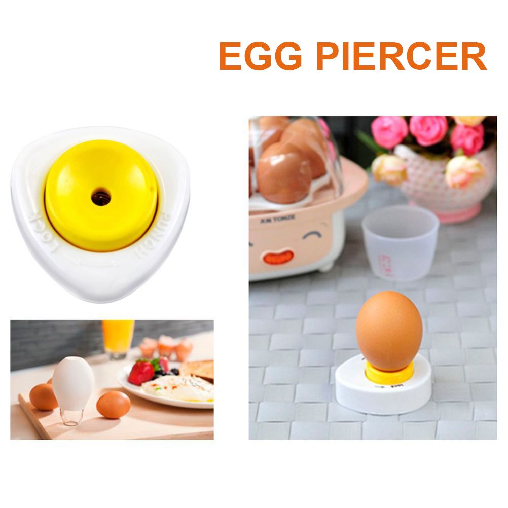 Egg Piercer Hole Seperater Bakery Tools Egg Puncher Piercer Kitchen Dining Bar view 4