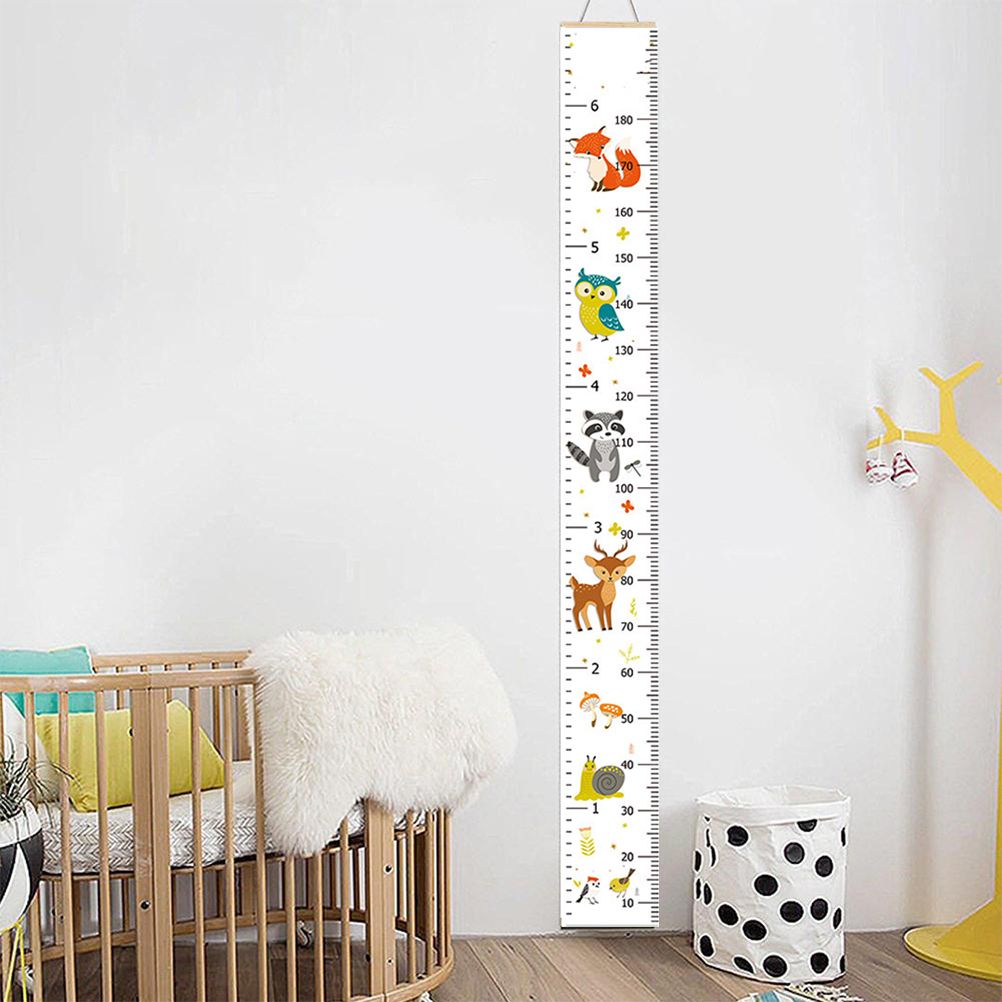 Baby Growth Height Chart Wall Ruler Stickers Decals for Kids Boys Wall Ruler view 7