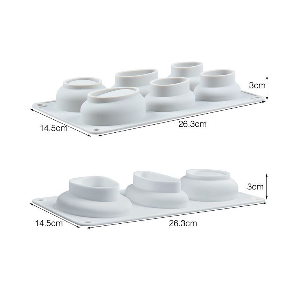 Cobblestone Shaped Cake Mold 3D Pebbled Pastry Mold Silicone Baking Mold view 4