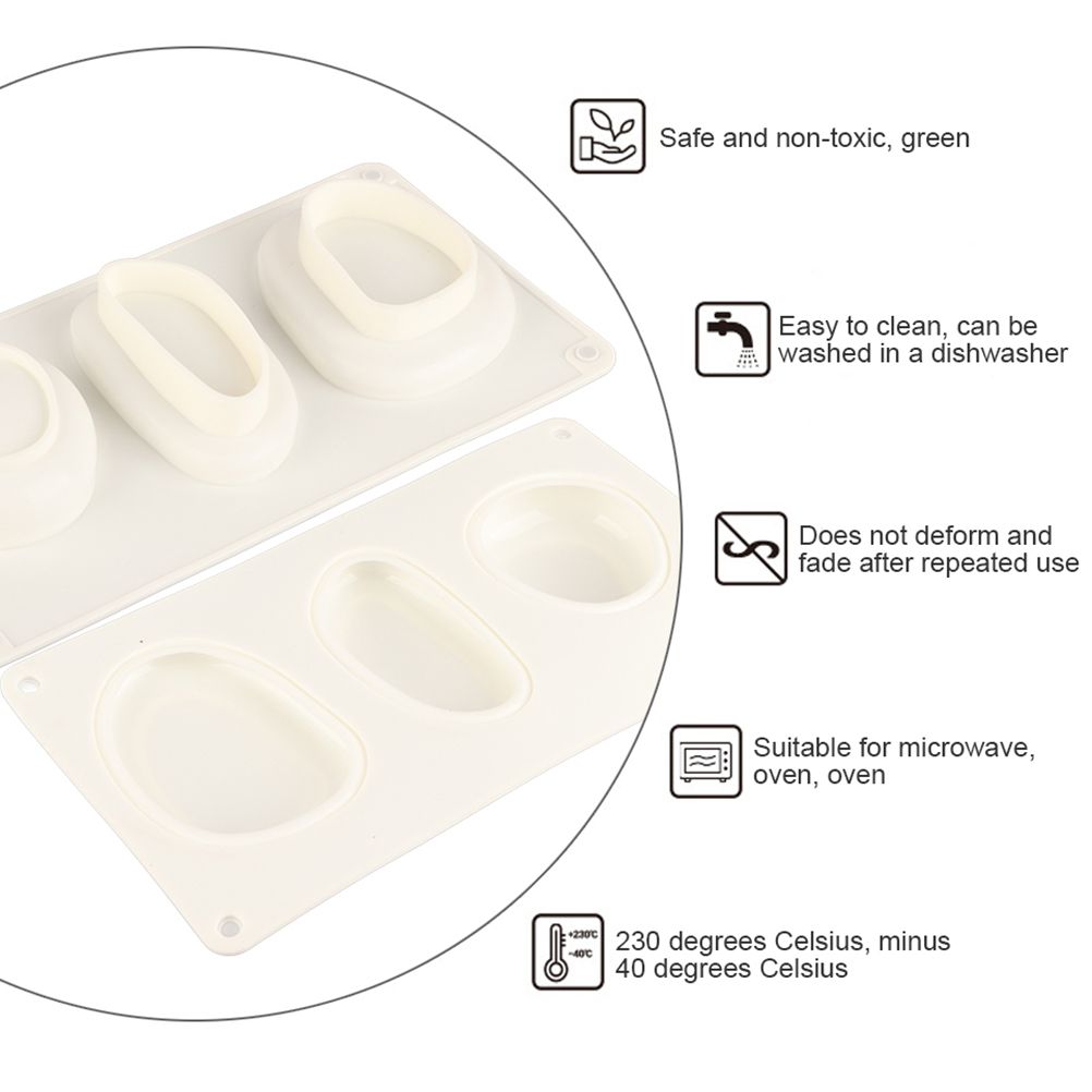 Cobblestone Shaped Cake Mold 3D Pebbled Pastry Mold Silicone Baking Mold view 14