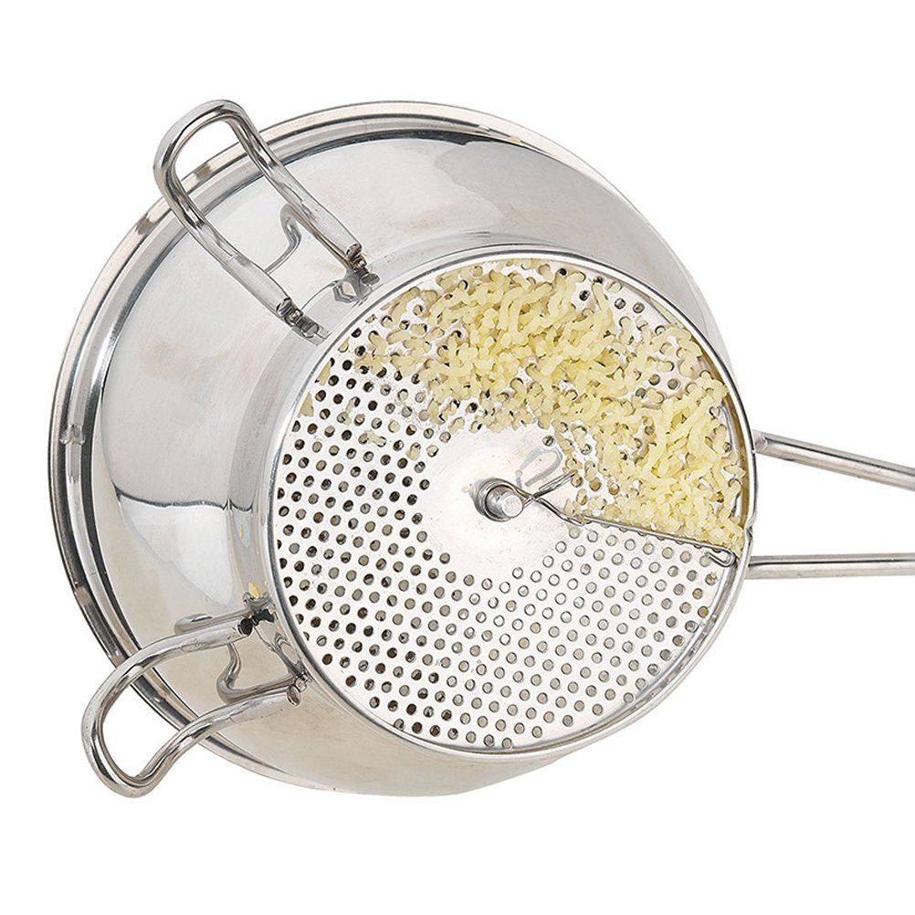 Stainless Steel Potato Blender Kitchen Potato Masher with 3 Ricing Discs view 5