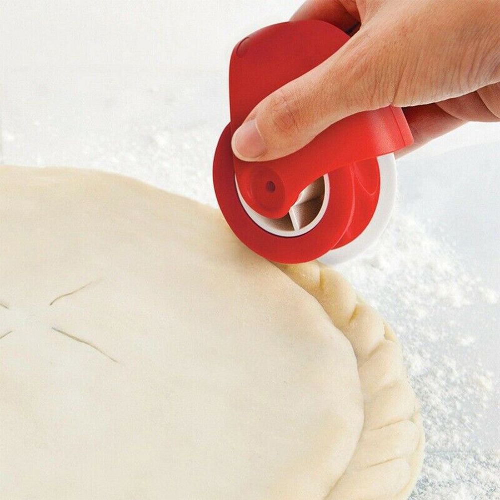 Pastry Wheel Cake Decorator Cutter Kitchen Pizza Pastry Pie Lattice Decorative view 5