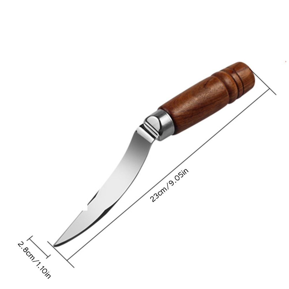 Stainless Steel Coconut Opener Knife Shell Opener Fruit Vegetable Meat view 2