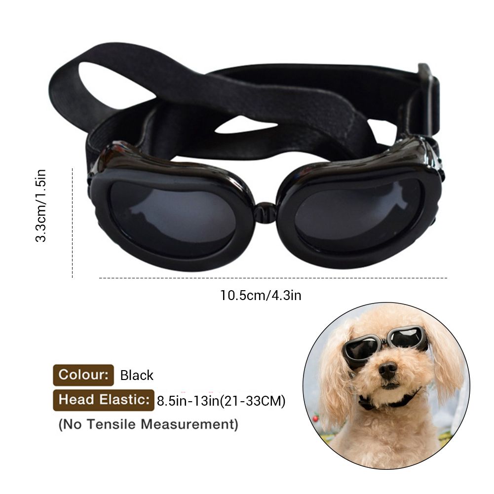 Dog Goggles Small Dog Sunglasses Waterproof Windproof UV Protection Dog view 7