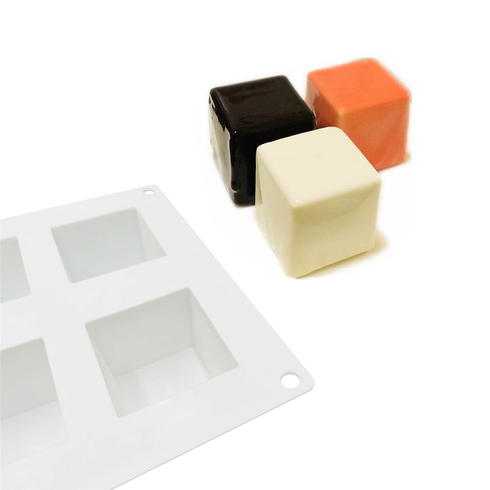 8 Grids Silicone Mold Cavities Baking Tray Non Stick Cake Mould view 5
