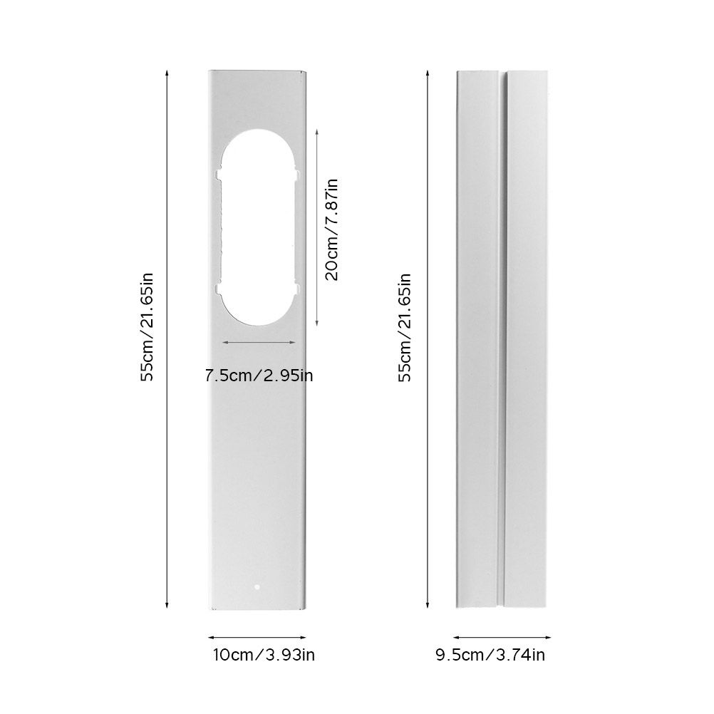 Universal Mobile Air Conditioner Adjustable Window Sealing Plate Splint Baffle view 9