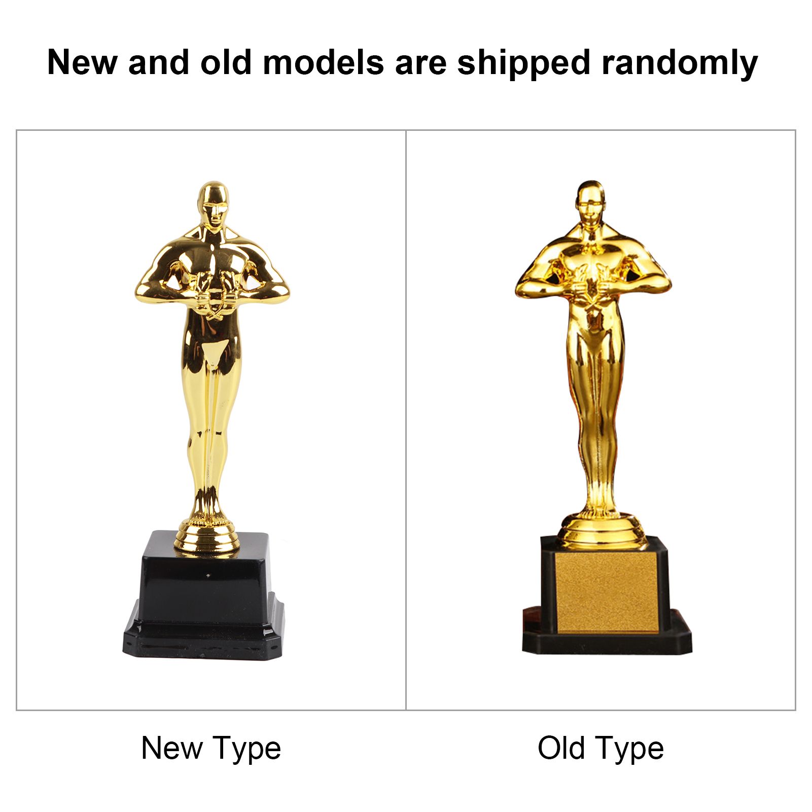 19/22/24 cm Gold Plated Trophy Little Golden Man Trophy Competition Souvenir view 13