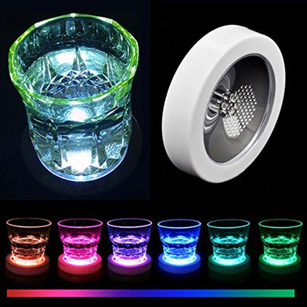 LED Drink Coasters Cup Coaster with Light Gravity Sensor Drink Pads for Bar view 6