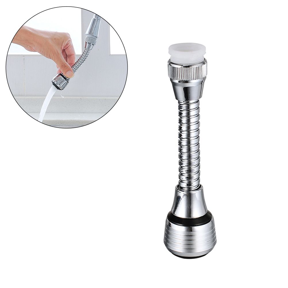 360 Degree Rotatable Faucet Tap Nozzle Filter Adapter Water Saving Filter view 2