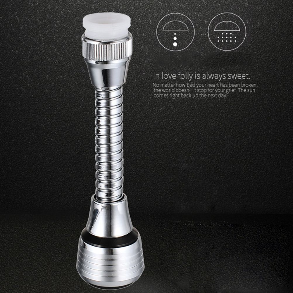 360 Degree Rotatable Faucet Tap Nozzle Filter Adapter Water Saving Filter view 7