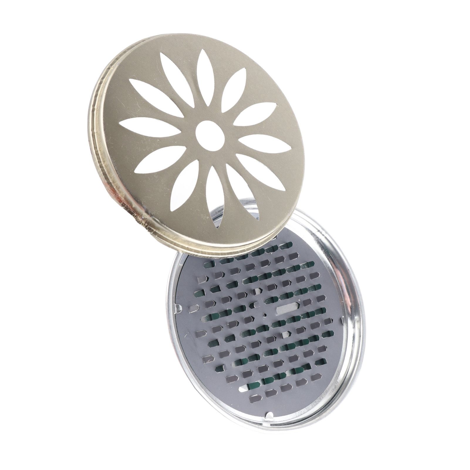 4PCS Stainless Steel Mosquito Coil Holder with Supporting Nail Teeth and view 10