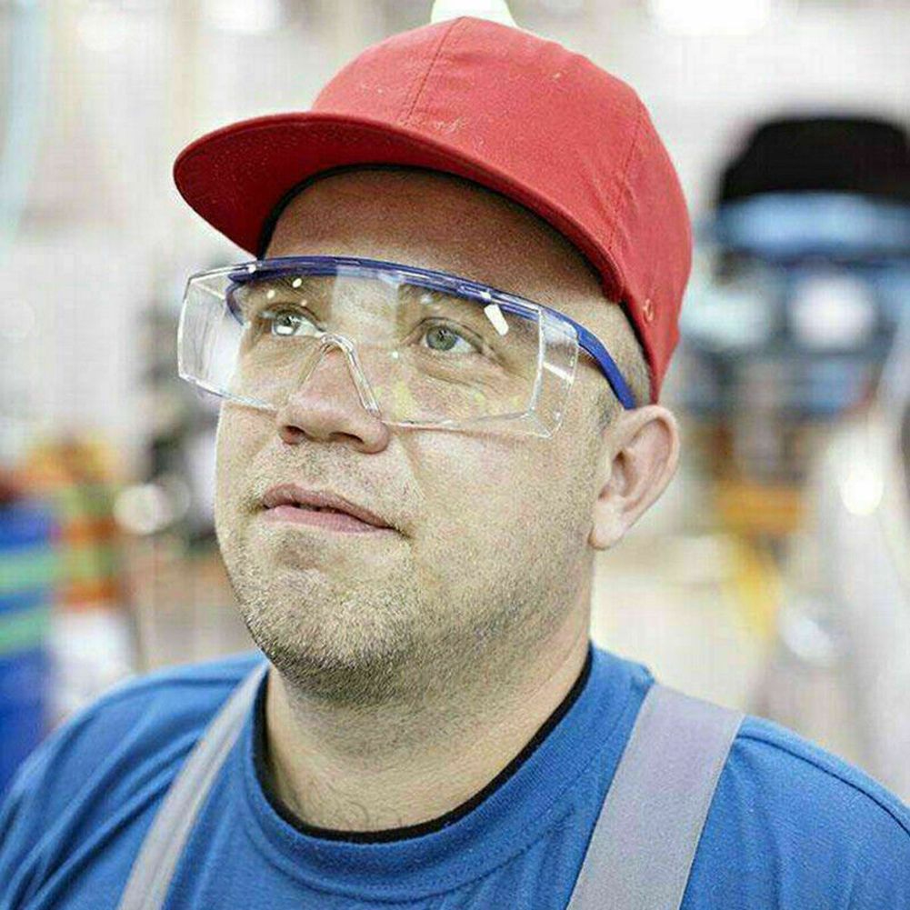 Protective Safety Glasses Clear Anti Saliva Eye Protection Googles for view 8