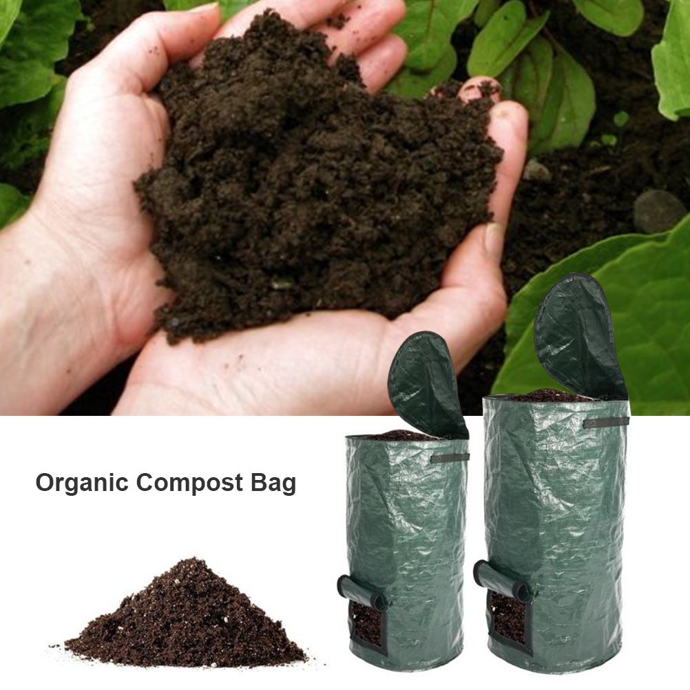 PE Compost Bag Environmental Organic Compost Bag Organic Waste Bag view 4