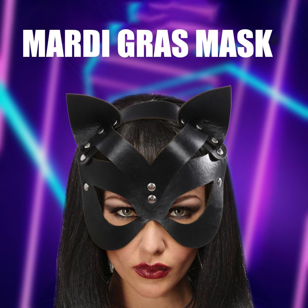 Cosplay Face Cover Carnival Masquerade Face Cover Halloween Dress Up Costume view 9
