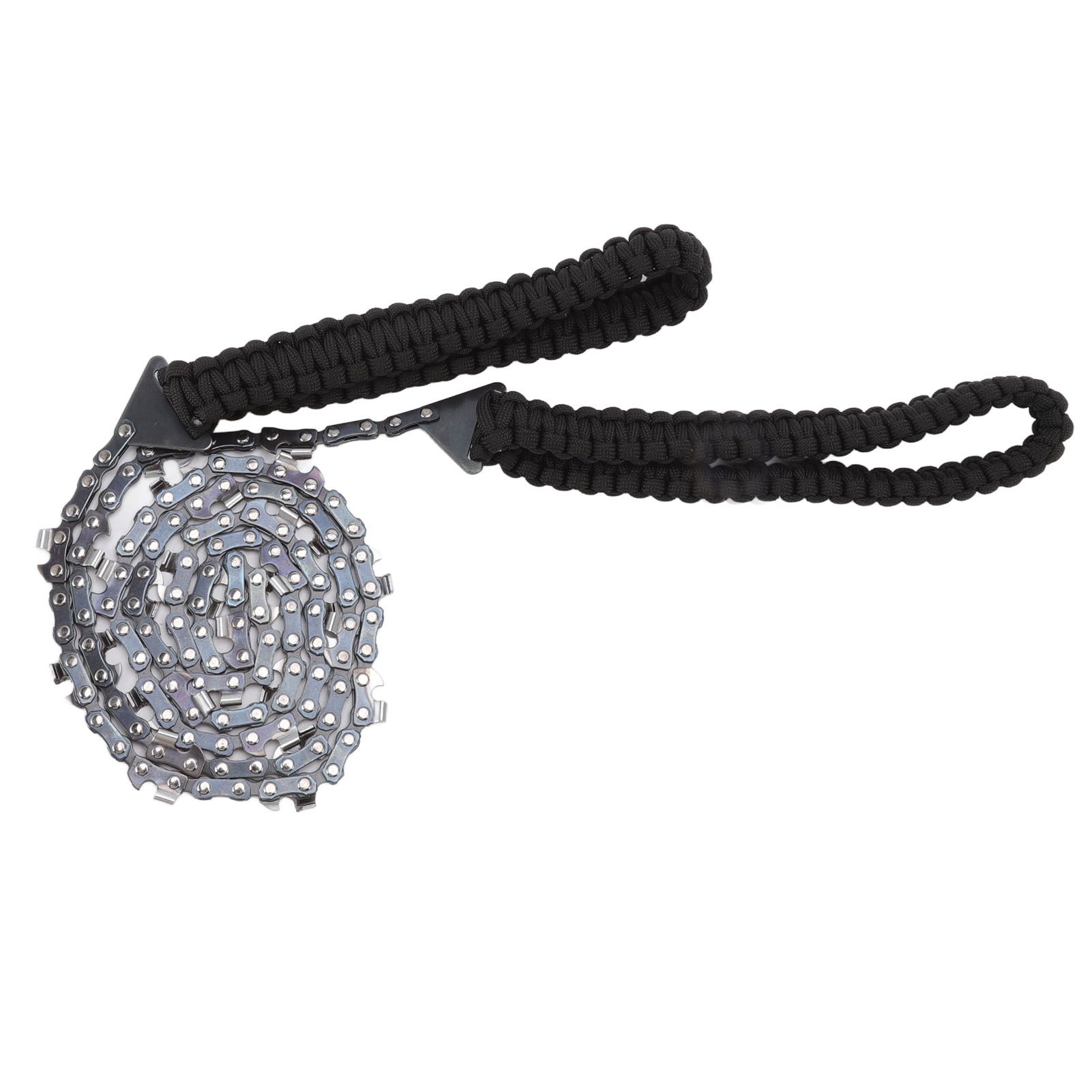 64 Links 31 Cutter 3/8 48 Inch High Reach Tree Limb Hand Rope Chain Saw with view 10