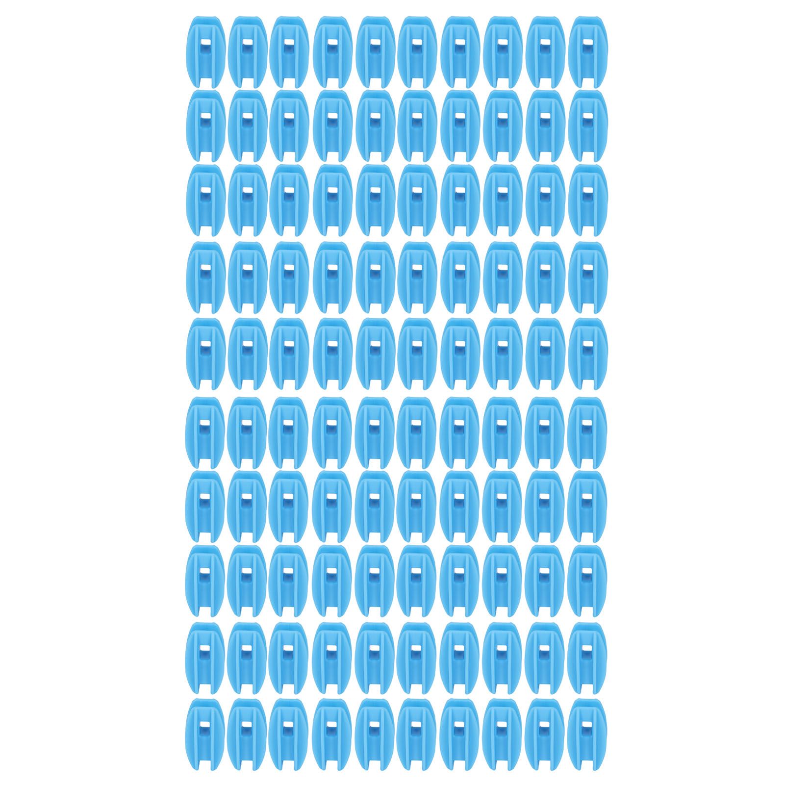 100PCS Electric Fence Insulator Weather Resistant ABS Square Tube Post